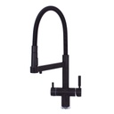New Rio Tri Flow Kitchen Tap | 3-Way Tap with Pull-Down Sprayer | Works with Water Filters Systems